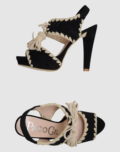 ZOOM PACO GIL - Platform sandals