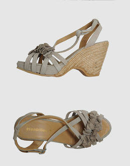 ESPADRILLES - CALZATURE - Sandali con plateau - su YOOX.COM