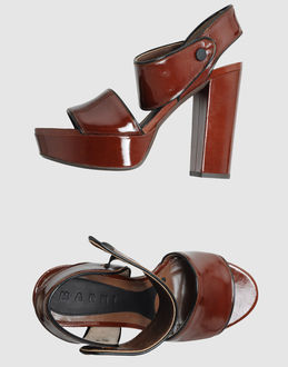 MARNI - CALZATURE - Sandali con plateau - su YOOX.COM