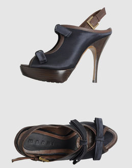 MARNI - CALZATURE - Sandali con plateau - su YOOX.COM