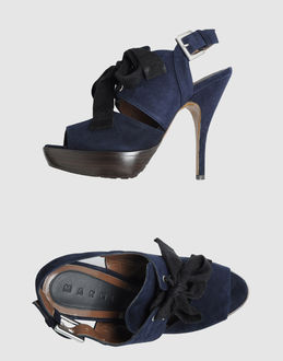 MARNI - CALZATURE - Sandali con plateau - su YOOX.COM