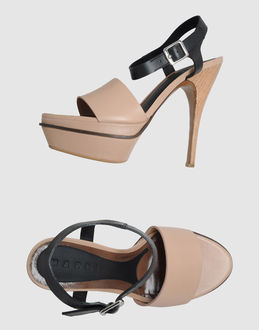 MARNI - CALZATURE - Sandali con plateau - su YOOX.COM