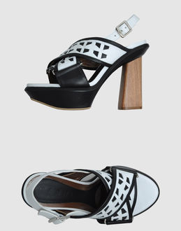 MARNI - CALZATURE - Sandali con plateau - su YOOX.COM