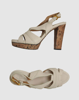 CHLOE' - CALZATURE - Sandali con plateau - su YOOX.COM