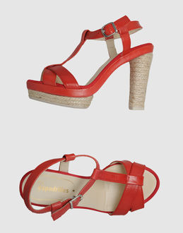 ESPADRILLES - CALZATURE - Sandali con plateau - su YOOX.COM