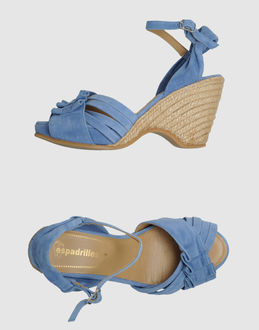 ESPADRILLES - CALZATURE - Sandali con plateau - su YOOX.COM