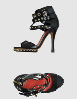 MOSCHINO CHEAPANDCHIC - CALZATURE - Sandali con tacco - su YOOX.COM