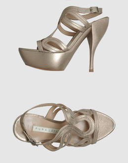 PURA LÓPEZ - CALZATURE - Sandali con plateau - su YOOX.COM