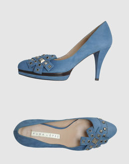 PURA LÓPEZ - CALZATURE - Decolletes con plateau - su YOOX.COM