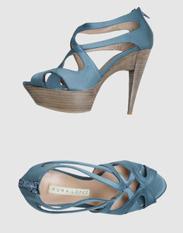 PURA LÓPEZ - CALZATURE - Sandali con plateau - su YOOX.COM