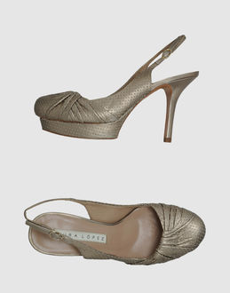 PURA LÓPEZ - CALZATURE - Decolletes slingback - su YOOX.COM