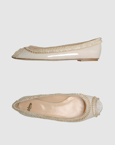 ZOOM ARFANGO - ALBERTO MORETTI - Peep-toe ballet flats