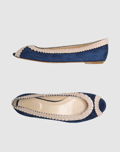 ZOOM ARFANGO - ALBERTO MORETTI - Peep-toe ballet flats