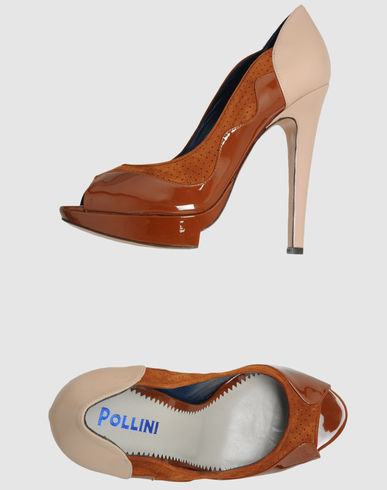 ZOOM POLLINI - Pumps with open toe