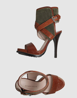 STUDIO POLLINI - CALZATURE - Sandali con plateau - su YOOX.COM