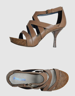 POLLINI - CALZATURE - Sandali con plateau - su YOOX.COM