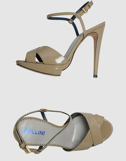 POLLINI - CALZATURE - Sandali con plateau - su YOOX.COM