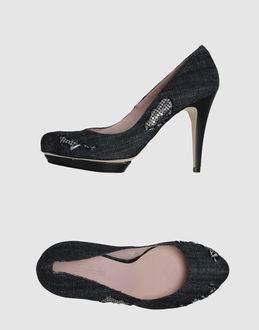 MINE DE RIEN  - CALZATURE - Decolletes con plateau - su YOOX.COM