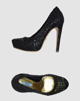 PRADA - CALZATURE - Decolletes con plateau - su YOOX.COM