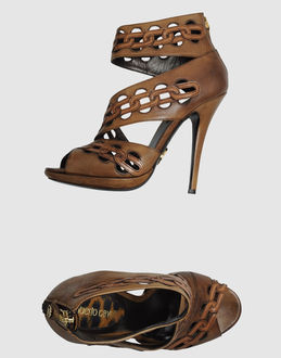 ROBERTO CAVALLI - CALZATURE - Sandali con tacco - su YOOX.COM