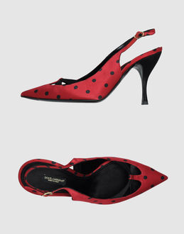 DOLCE & GABBANA - CALZATURE - Decolletes slingback - su YOOX.COM