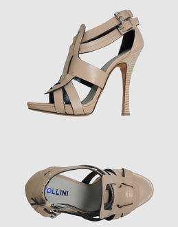 POLLINI - CALZATURE - Sandali con plateau - su YOOX.COM