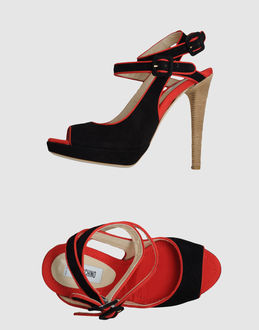 MOSCHINO - CALZATURE - Sandali con plateau - su YOOX.COM