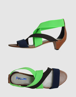 POLLINI - CALZATURE - Sandali con tacco - su YOOX.COM