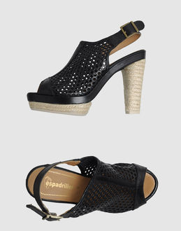 ESPADRILLES - CALZATURE - Sandali con plateau - su YOOX.COM