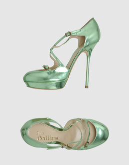 JOHN GALLIANO - CALZATURE - Decolletes con plateau - su YOOX.COM