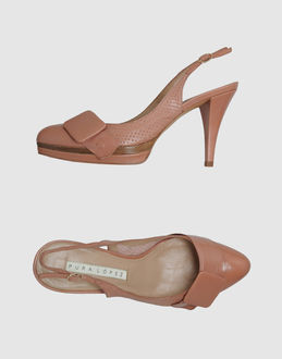 PURA LÓPEZ - CALZATURE - Decolletes slingback - su YOOX.COM