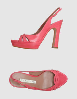 PURA LÓPEZ - CALZATURE - Sandali con plateau - su YOOX.COM