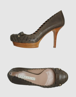 PURA LÓPEZ - CALZATURE - Decolletes con plateau - su YOOX.COM