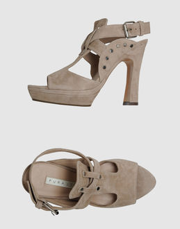 PURA LÓPEZ - CALZATURE - Sandali con plateau - su YOOX.COM