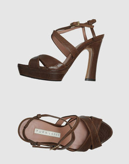 PURA LÓPEZ - SCHUHE - Plateausandalen - bei YOOX.COM