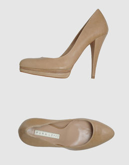 PURA LÓPEZ - CALZATURE - Decolletes con plateau - su YOOX.COM