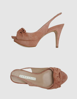 PURA LÓPEZ - CALZATURE - Sandali con plateau - su YOOX.COM