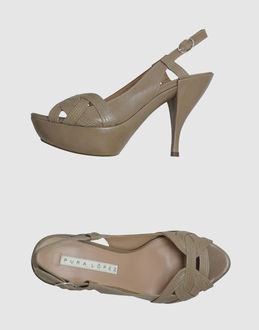 PURA LÓPEZ - CALZATURE - Sandali con plateau - su YOOX.COM