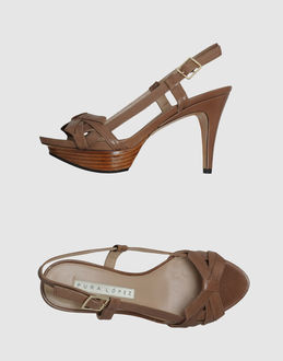 PURA LÓPEZ - SCHUHE - Plateausandalen - bei YOOX.COM