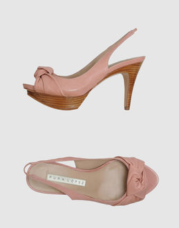 PURA LÓPEZ - CALZATURE - Sandali con plateau - su YOOX.COM