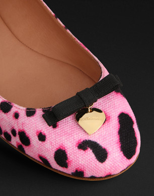 Leopard print canvas ballerina flat - Ballet flats - Dolce&Gabbana - Summer 2014 Leopard print canvas ballerina flat - Ballet flats - Dolce&Gabbana - Summer 2014
