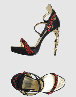 DSQUARED2 - CALZATURE - Sandali con plateau - su YOOX.COM