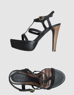 MARNI - CALZATURE - Sandali con plateau - su YOOX.COM