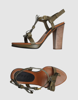 MARNI - CALZATURE - Sandali con plateau - su YOOX.COM