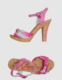 REPLAY - CALZATURE - Sandali con plateau - su YOOX.COM