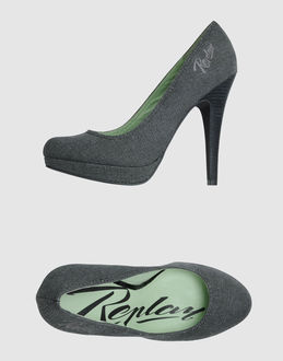 REPLAY - CALZATURE - Decolletes con plateau - su YOOX.COM