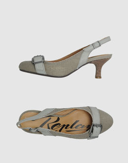 REPLAY - CALZATURE - Decolletes slingback - su YOOX.COM