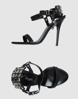GIUSEPPE ZANOTTI DESIGN POUR BALMAIN - CALZATURE - Sandali con tacco - su YOOX.COM