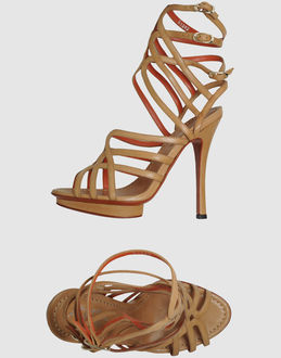 SANTONI ROSE - CALZATURE - Sandali con plateau - su YOOX.COM