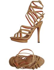 SANTONI ROSE - Sandali con plateau